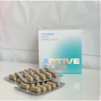 Active Slim — натуральний комплекс для схуднення, контролю апетиту і калорій (60 капсул)