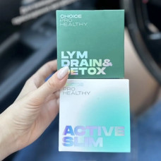 Lym Drain & Detox + Active Slim — комплекс для схуднення, детоксу та зменшення набряків